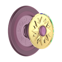 PopSockets MagSafe Phone Grip with Kickstand and Swappable Top - Anamel Sun Jewel Mauve