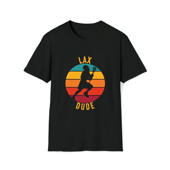 Lacrosse T-Shirt, Lax Dude Tee Shirt, Lacrosse Gift, Lacrosse Lover