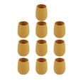 thumbnail image 1 of Injueey 10 piezas de taza de agua de silicona para niños, reemplazo lavable a prueba de golpes, frasco de jugo de Color sólido, botella para Utensilios de cocina Amarillo, 1 of 6