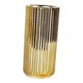 thumbnail image 4 of simhoa Vase en Céramique Dorée Centre de Table Salon Entrée Fête Support de Plante 11cmx24cm, 4 of 8