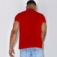 thumbnail image 5 of Sngxgn Men's Golf Polo Shirts Tennis Shirt Short Sleeve Casual Work T-Shirt(Red,XL), 5 of 6