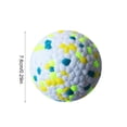 thumbnail image 3 of Methold Juguete para morder para mascotas, juguetes de pelota de entrenamiento, mordedor interactivo antiestrés, entrenador de actividades para Suministros para perros Azul amarillo Methold PT003592-02, 3 of 6