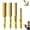 Gold, variant on 2-in-1 Hexagonal Shank Brazing Dry Drilling Specialized Hole Opener,6/8/10/12mm Diamond Core Drill Bits, Durable and Non-shedding.