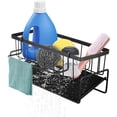 thumbnail image 3 of Wosthever Estante de almacenamiento para fregadero de acero inoxidable duradero, soporte para paños de cocina de acero inoxidable de larga Almacenamiento y organización del hogar, 3 of 6