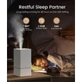 thumbnail image 3 of Pharata Humidifiers for Bedroom Large Room, 4L Top Fill Cool Mist Humidifiers for Baby Nursery, Air Humidifier with 360&Acirc;&deg; Rotation Nozzle, Auto Shu, 3 of 7