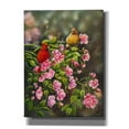thumbnail image 1 of Epic Graffiti 'Cardinals with Roses' by Sarah Davis, Canvas Wall Art, 12"x16", 1 of 8