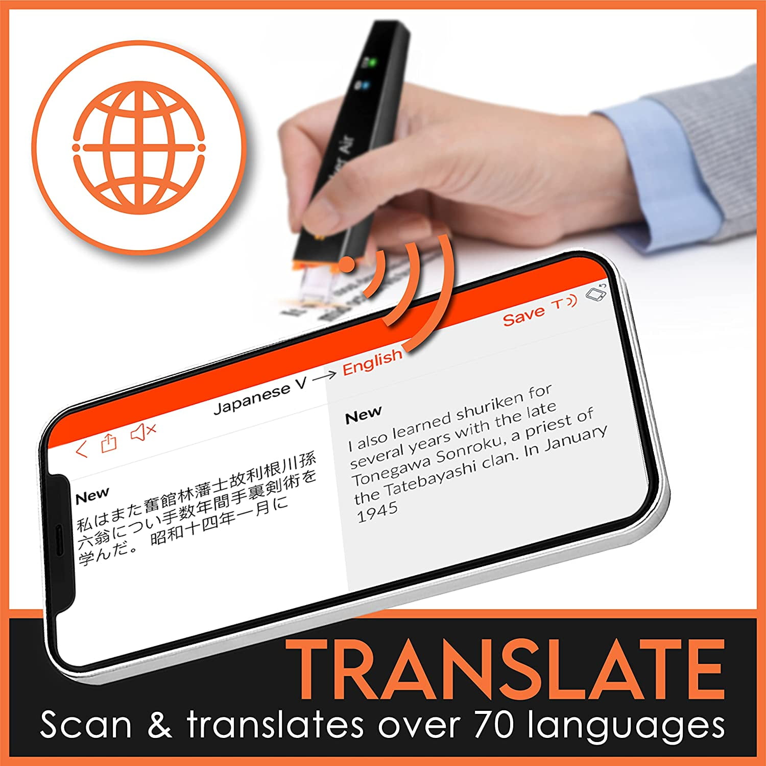 Scanmarker Aire Smart Pen - Wireless OCR Digital Highlighter