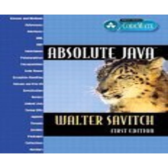 Pre-Owned Absolute Java: United States Edition Paperback