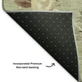 thumbnail image 5 of Addison Rugs Mayfield Premium Machine Washable Transitional Holiday Ornament Aloe Rectangle Rug, 2'6" x 3'10", 5 of 7