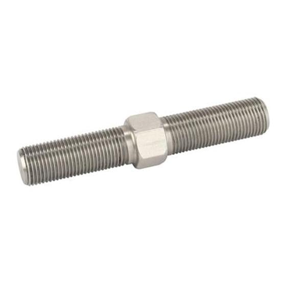 Stainless Steel Double Adjuster, 5/818 Threads, 41/4 Inch Length
