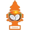 thumbnail image 2 of LITTLE TREES Car Air Freshener Hanging Tree Provides Long Lasting Scent for Auto or Home  COCONUT Scent, 24 count, 2 of 5