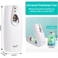 thumbnail image 2 of Automatic Air Freshener Spray Dispenser ,Custom Timing (Day/Night/24H, 5/10/15/30 min interval),Wall Mounted or Free Standing,for Home and Commercial,Compatible with Glade Refill Can,White, 2 of 4