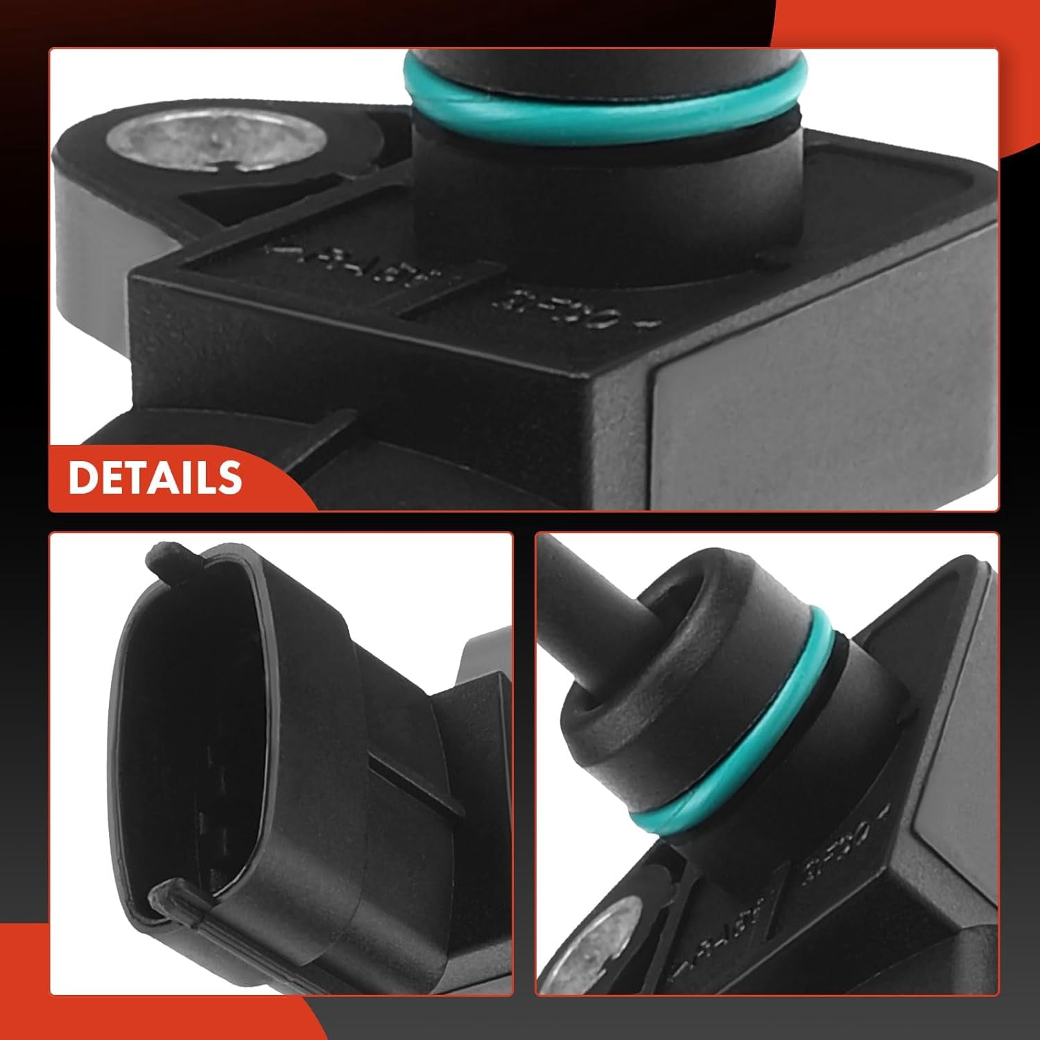 A-Premium Engine Manifold Absolute Pressure MAP Sensor Compatible with Hyundai Elantra Santa Fe Sport Sonata Tucson Veloster Genesis G90 Kia Soul Forte Koup Optima Rio Rondo Sorento Sportage