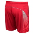 thumbnail image 3 of Men's Colosseum Scarlet Ohio State Buckeyes Laws of Physics Shorts, 3 of 3