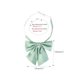thumbnail image 2 of CORBATA PREATADA AJUSTABLE DE COLOR SÓLIDO CON LAZO PARA MUJERES INSPIRE CHIC UNIFORME VERDE, 2 of 3
