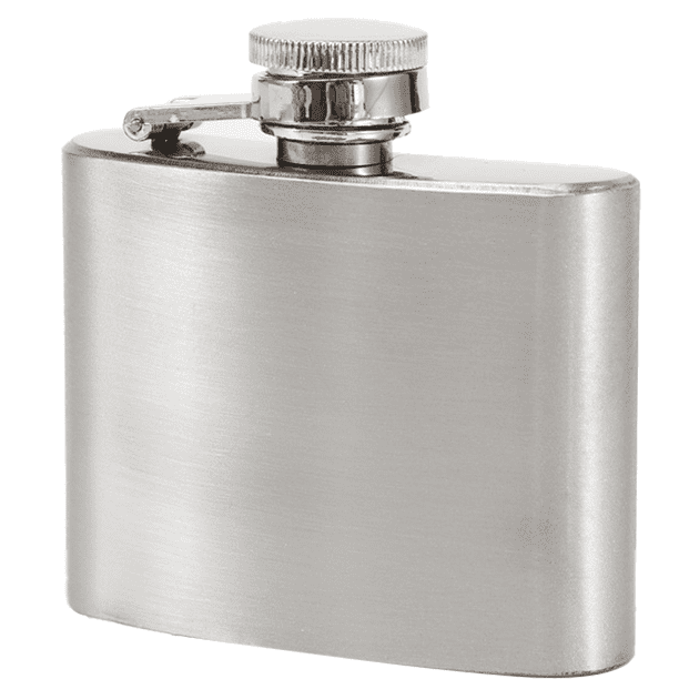 Frasco de acero inoxidable a prueba de fugas con embudo, conjunto de matraz para hombre, conjunto de frasco para mujer