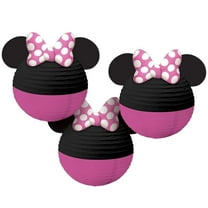 Amscan 244081 Minnie Mouse Forever Paper Lanterns