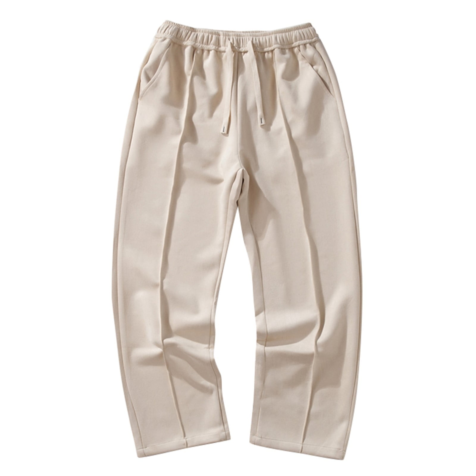 Larisalt Pants For Men Work Casual,Men's Sweatpants Zipper Pockets ...