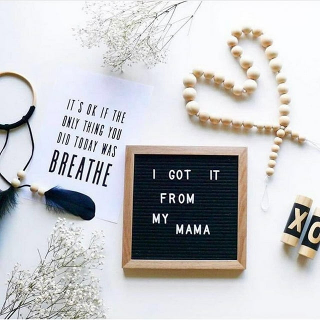 Haofy Felt Board, Letter Board, Felt Letters Message Board For Offices Classrooms
