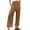 Brown, variant on Zuesphe Womens Pants Summer White Capri Pants for Women Plus Size Petite Womens Wide Leg Pants Petite Cargo Pants Women Baggy Y2k