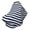 Navy Blue And White Stripes, variant on Haiem Neon Mardi Gras Baby Nursing Cover & Nursing Poncho - Multi Use Cover for Baby Car Seat Canopy, Stroller Cover, 360°Full Privacy Breastfeeding Coverage