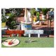 thumbnail image 5 of Red Sheet Plastic Fence, Partition Fence, Imitation Stone Courtyard Lawn Villa Decoration Small Fen, 5 of 5