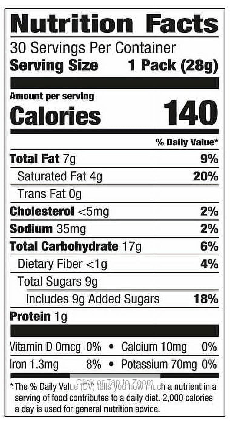 Milano, Cookies, Double Dark Chocolate, 29.4 oz, Multi-pack, 30 count - 0.98 OZ (28g) Cookie Packs /  clip 1pc