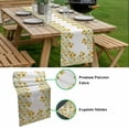 thumbnail image 5 of Yellow Daisy Table Runner - 60 Inch Long, Kitchen Dining Table Runner Dresser Scarves, Spring Summer Pastoral Garden Floral Blossom Farmhouse Decor for Coffee Tables Wedding Party Banquet, 5 of 8