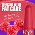 thumbnail image 4 of NYX Professional Makeup Fat Matte Lipstick, Smooth Color Long Lasting Lipstick, Flamingo Feather, 0.07 oz, 4 of 12
