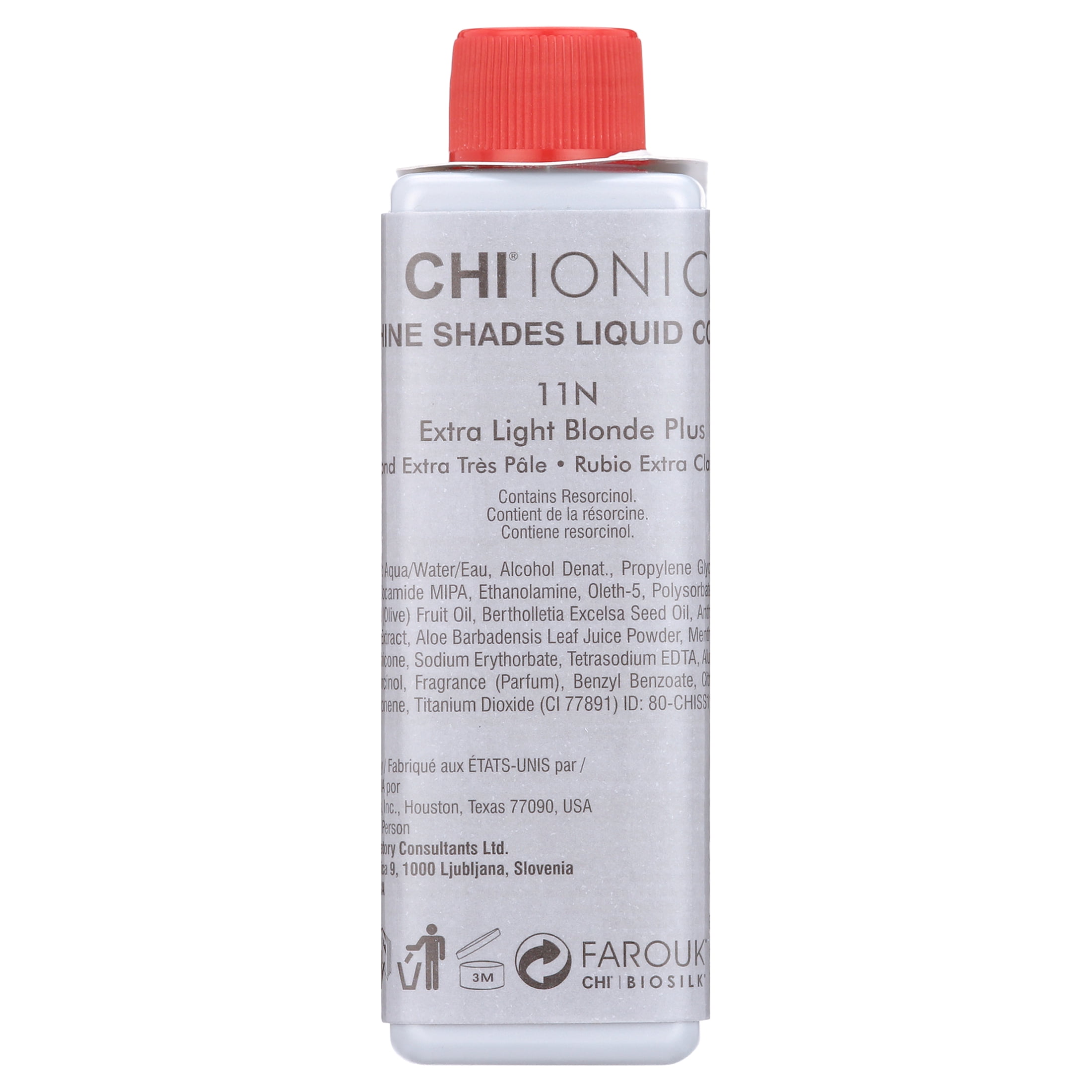 CHI Ionic Shine Shades Liquid Hair Color - 11N Extra Light Blonde Plus - 3 oz