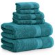 thumbnail image 1 of Juego de toallas LANE LINEN, 6 piezas, 100% algodón, 600 g/m², Sea Port, 1 of 9