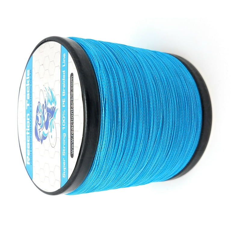 Reaction Tackle Braided Fishing Line Sea Blue 40lb 150yd
