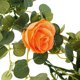 thumbnail image 2 of Guirnalda De Eucalipto 5.9 Pies/Hojas Verdes Con Flores Blancas/Decoración De Pared De Cocina/Decoración De Cocina/Verde/Artificial/Falso/A Granel/Boda/Vid/Falso/Rústico (Naranja) Muyoka Hogar, 2 of 7
