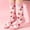 Light Pink, variant on Hkoxplj Socks for Women Men Halloween Socks Cotton Crew Socks Novelty Pumpkin Bat Ghost Pattern Soft Stretchy Mid Calf Socks Unisex Socks for Daily Party Wear Gift up to US 10
