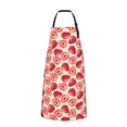 thumbnail image 2 of Bingfone Cute Strawberry Apron Gifts For Men, Women Professional Grade Chef Apron for Kitchen,BBQ & Grill, 2 of 8