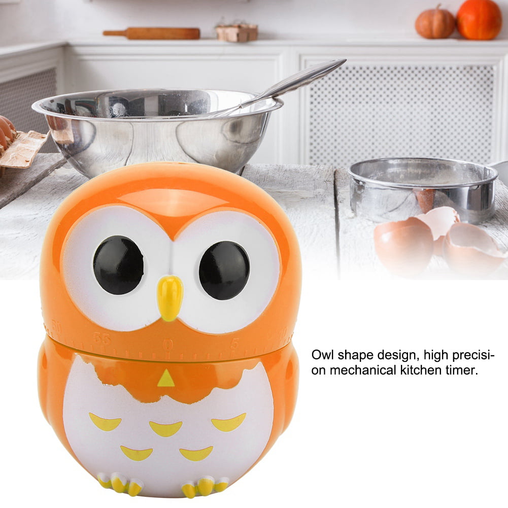 Details about   Cartoon Animal Shape Kitchen Timer Mechanical Counters Clock For Cooking Timing 
