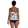 thumbnail image 2 of Illusion Blossoms Ruffle Bandeau Tankini Top *FINAL SALE*, 2 of 4