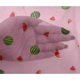 thumbnail image 4 of oneOone Viscose Chiffon Fabric Watermelon Fruit Fabric Prints by Yard 42 Inch Wide, 4 of 4