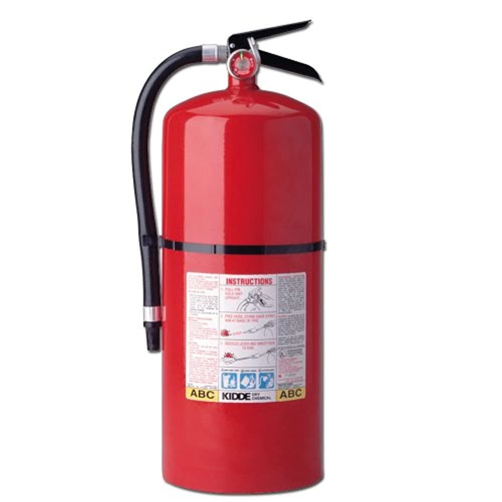 Kidde 466206 Pro 20 MP Fire Extinguisher UL Rated 10 A 80 B C Red