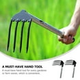 thumbnail image 6 of Hemoton  2 Pcs Shovel Four-tooth Loosening Harrow Gardening Hand Tool, 6 of 8