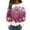 Pink, variant on Plus Size Christmas Knit Sweaters for Women Red Glass Elk Reindeer Snowman Print Xmas Pullovers Tops Trendy Soft Comfort Long Sleeve Round Neck Cute Sweater Green2 XXXL