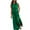 Green, variant on ZVNAΖH Women's Summer Casual Crew Neck Sleeveless Dresses Side Split Pleated Long Dress Sundress Beach Dress