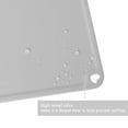 thumbnail image 2 of Gray Pet Food Mat, Waterproof Silicone Feeder Tray with Lip, Non-Slip Floor Protector 16x12", 2 of 7