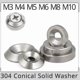 thumbnail image 1 of Countersunk Washer M3 M4 M5 M6 M8 M10 Conical Solid Flat Gasket Concave And Convex Tapered Cone Conical Stainless Steel Washers, 1 of 4