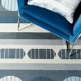 thumbnail image 6 of SAFAVIEH Orwell Dusko Abstract Area Rug, Grey/Blue, 5'3" x 7'7", 6 of 8