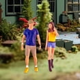 thumbnail image 1 of Modelo de Pareja Miniatura CUTICAT 2 Piezas 1/64 Niña Tímida Reservada, 1 of 8
