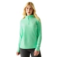thumbnail image 4 of Regatta Great Outdoors Womens Sweetheart 1/4 Zip Fleece Top, 4 of 5