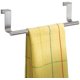 thumbnail image 3 of Toallero moderno con ganchos para baño y cocina, colgador de toallas de acero inoxidable cepillado sobre gabinete (9 pulgadas) Ormromra WRQX-181-1, 3 of 8