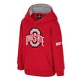 thumbnail image 2 of Toddler Colosseum  Scarlet Ohio State Buckeyes Big Logo Volume Fleece Pullover Hoodie, 2 of 3