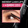 thumbnail image 4 of Máscara L'Oréal Paris con estiramiento telescópico, alargadora, negra, 10 ml, 4 of 7